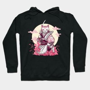 Samurai Cat Hoodie